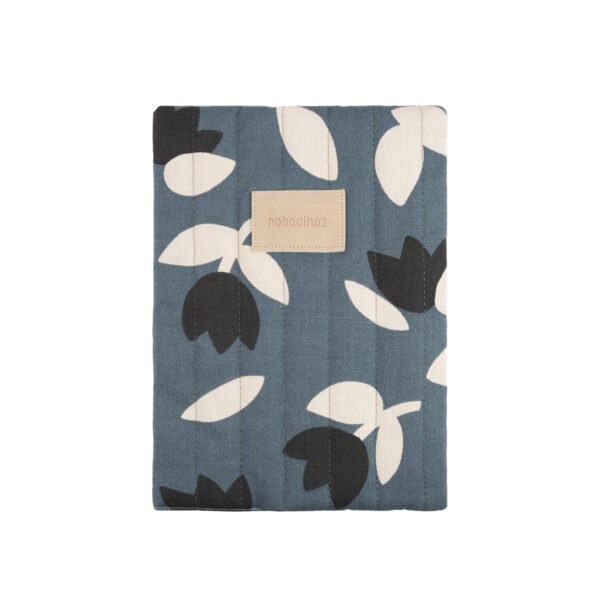 Hyde Park Protège-Carnet de Santé A5 - Blue Black Tulipes