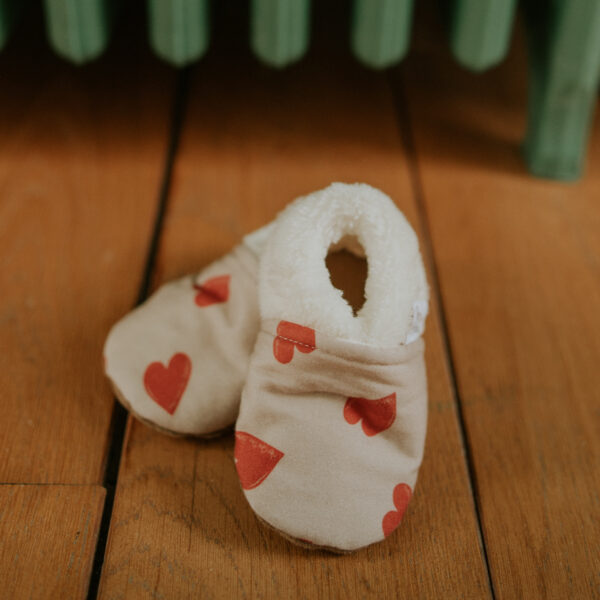 Chaussons Coeur – Image 3