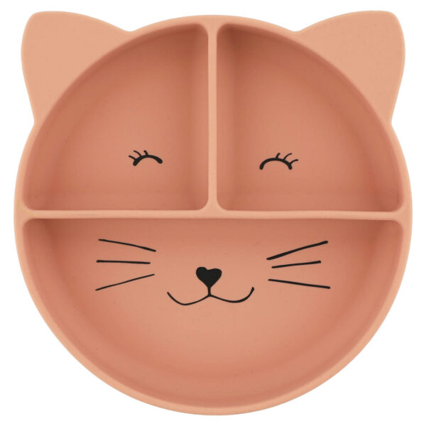 Assiette silicone - Mrs Chat