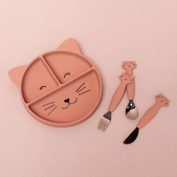 Assiette silicone - Mrs Chat – Image 3
