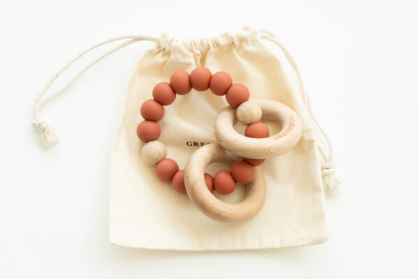 Hochet de Dentition Sedona - Rust