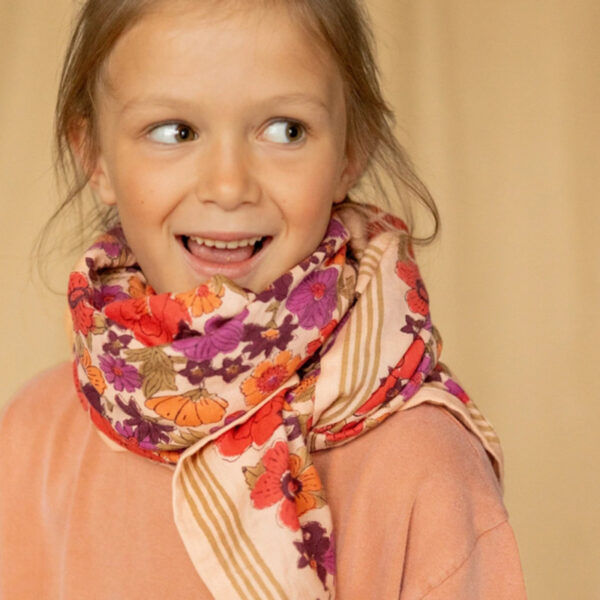 Big Foulard Latika "Joy" - Macadamia – Image 2