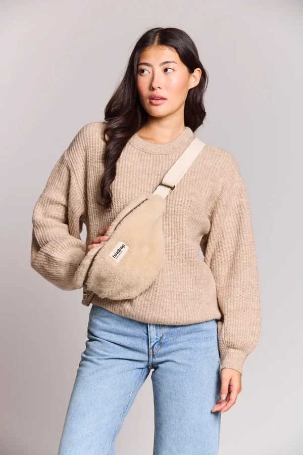 Sac Banane Olivia - Teddy Beige