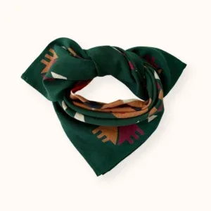 Small Foulard Manika "Rajah" - Forest