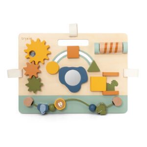 Panneau d'activités en bois - Mrs. Elephant