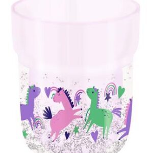 Gobelet Magique à Paillettes - Chevaux