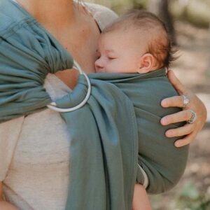 Sling Sergé Brisé - Vert Eucalyptus