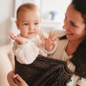 Sling Sergé Brisé - Léopard