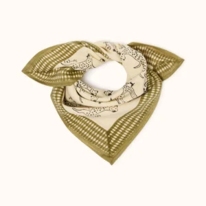 Small Foulard Manika "Pongo" - Macadamia