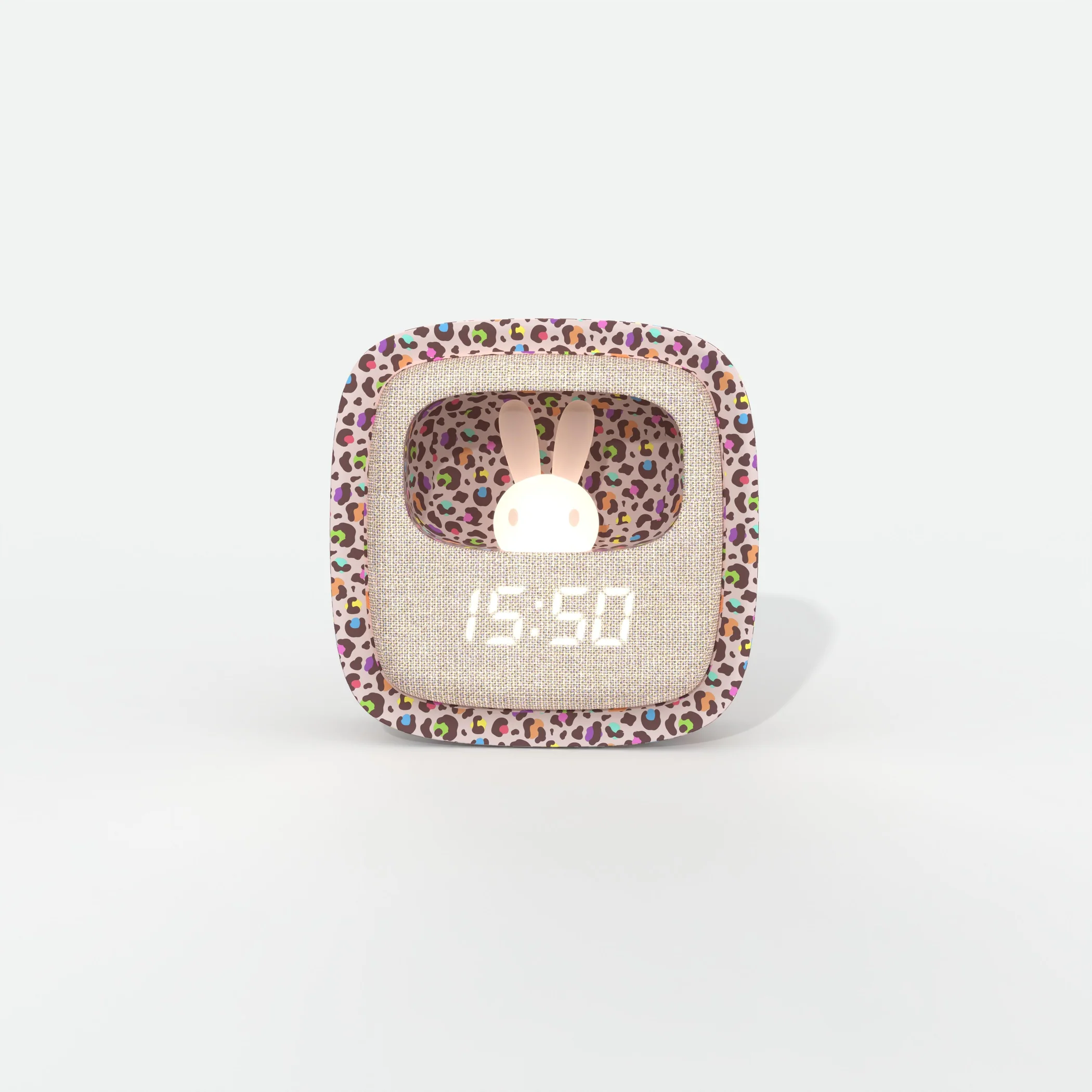 Billy Clock - Réveil Rainbow Leopard – Image 2